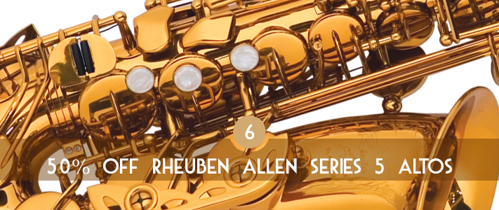 Get 50% Off the Rheuben Allen Series 5 Alto Sax | Teen Jazz 12 Deals of Christmas