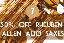 Get 50% Off the Rheuben Allen Series 5 Alto Sax | Teen Jazz 12 Deals of Christmas